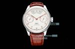 AZ Factory Replica IWC Portugieser Annual Calendar White Dial 44MM Swiss Watch